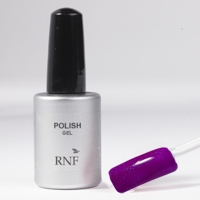 134 Polish Gel Fluo Glitter Violet 15 ml.